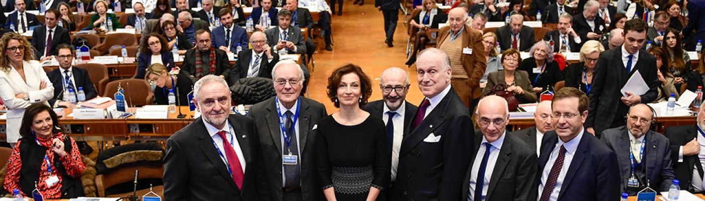 The JCU delegation took part in the meeting of the Board of the World Jewish Congress