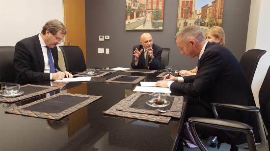 Signing of the Agreement