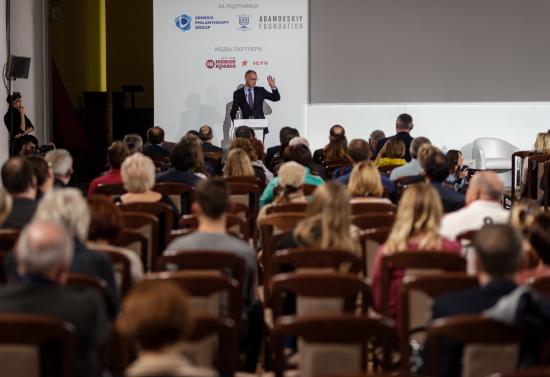 Ложкін, Кличко та посол Ізраїлю відкрили прем'єрний показ фільму «Дорога до Бабиного Яру»