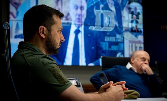 Volodymyr Zelensky met with leading representatives of the world Jewish communities
