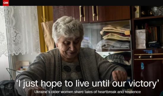 CNN: Residents of the assisted-living home in Kyiv share tales of heartbreak and resilience